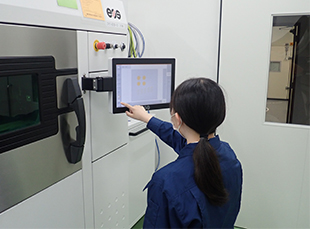 3Dプリンタ造形開始